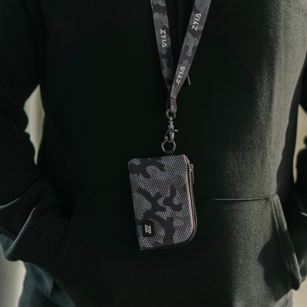 ZYIA camo lanyard